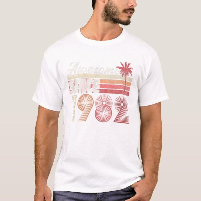 Fantastisch seit 1982 T-Shirt (Vorderseite)
