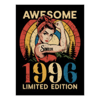 Fantastisch seit 1996 Retro 30. Frauen-Geburtstag