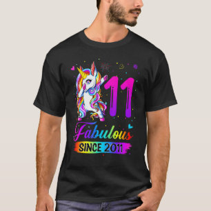 Fantastisch seit 2011 Kinder 11. Geburtstag 11 Jah T-Shirt
