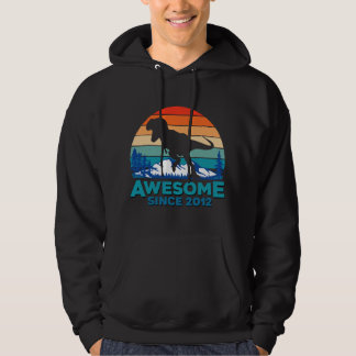 Fantastisch Seit 2012 9 Jahre Alter Dinosaurier Hoodie