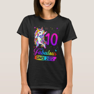 Fantastisch seit 2012 Kinder 10. Geburtstag 10 Jah T-Shirt