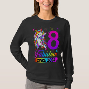 Fantastisch seit 2014 Kinder 8. Geburtstag 8 Jahre T-Shirt