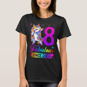 Fantastisch seit 2014 Kinder 8. Geburtstag 8 Jahre T-Shirt