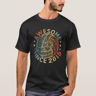 Fantastisch seit 2015 Geburtstag 7 Jahre alte Voll T-Shirt