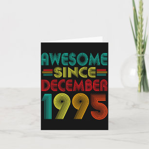 Fantastisch seit Dezember 1995 Jahre 30. Geburtsta Karte