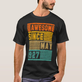 Fantastisch seit Mai 1927 Vintage 95 Männer und Fr T-Shirt