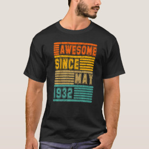 Fantastisch seit Mai 1932 Vintage 90er Männer und T-Shirt