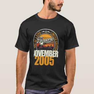 Fantastisch seit November 2005 20. Geburtstag Spru T-Shirt