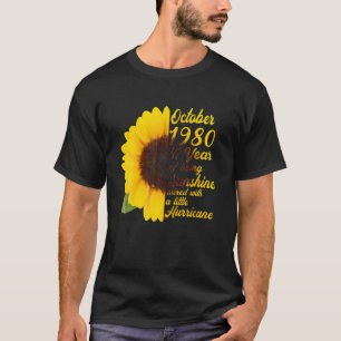 Fantastisch seit Oktober 1980 - 41. Geburtstagsblu T-Shirt