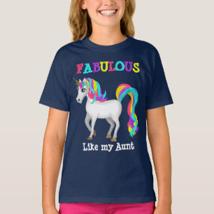 Fantastisch wie meine Tante Magisches Einhorn T-Shirt