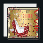 Fantastische 50 Rote Heels 50. Geburtstagsparty 2 Einladung<br><div class="desc">Fantastische 50 Red Gold Geburtstagsparty. Rot und Schwarz Celebration Party. Red High Heel Schuhe, White Gold und Silber. Einladung. Jeden Anlaß Party. Fantastisches Produkt für Frauen, Mädchen. Alle Designs sind urheberrechtlich geschützt! Inhalte und Designs © 2000-2015 Zizzago™ ® © (Marke) und seine Lizenzgeber, Zizzago erstellt dieses Design BITTE BEACHTEN Sie...</div>