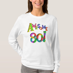 Fantastische 80 Geburtstags-T - Shirts und