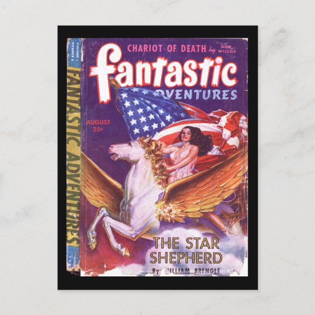 Fantastische Abenteuer v05 n08 (1943-08.Ziff-Davis Postkarte (Vorderseite)