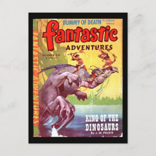 Fantastische Abenteuer v07 n04 (Okt 1945)_Pulp Art Postkarte