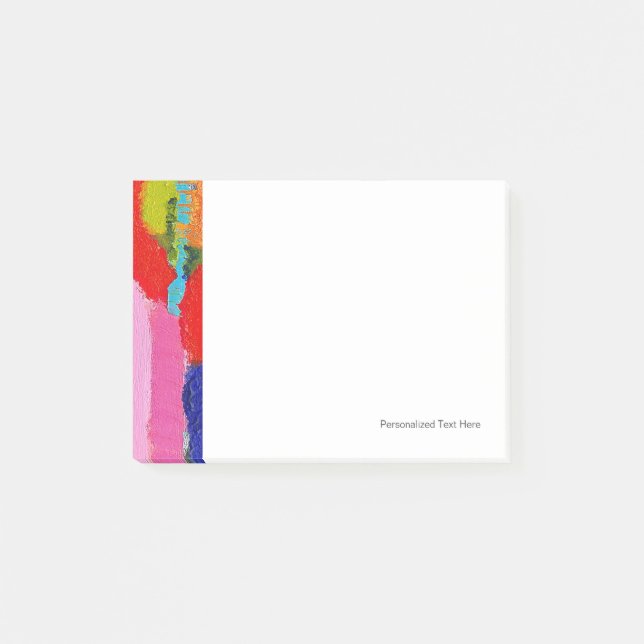 Fantastische abstrakte Malerei von Kris Taylor Post-it Klebezettel (Vorderseite)