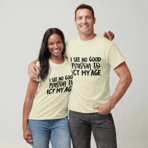 Fantastische Aktiv-Zeitalter-Wort-Rente T-Shirt