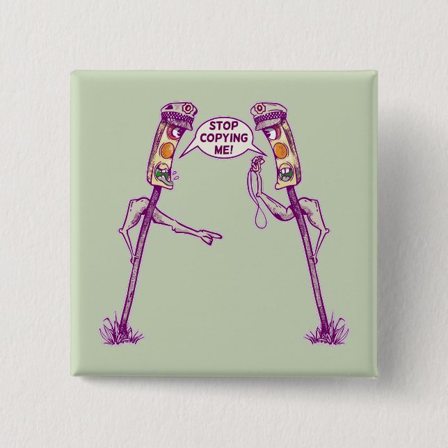 Fantastische Ampeln Button (Vorderseite)