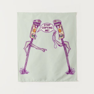 Fantastische Ampeln Wandteppich