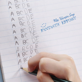 Fantastische Anstrengung | Personalisierte Lehrkrä Permastempel