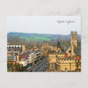 Fantastische Aussicht, Oxford, England, High Stree Postkarte