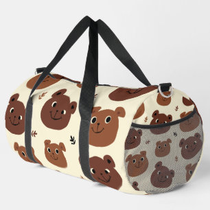 Fantastische Bärengesicht Duffle Bag