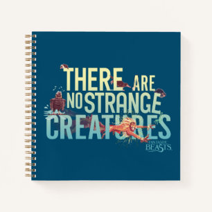 Fantastische Bestien - Es gibt keine seltsamen Kre Notizbuch