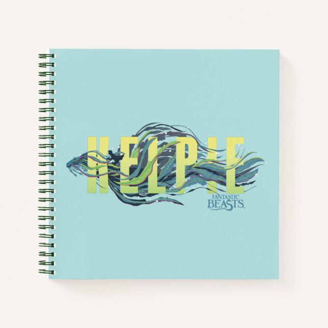 Fantastische Bestien Kelpie Notizbuch (Vorderseite)