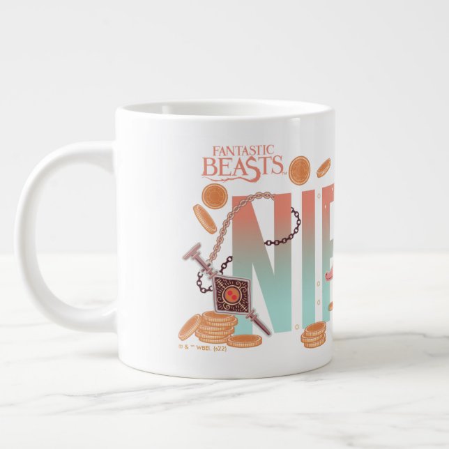 Fantastische Bestien Niffler Jumbo-Tasse (Links)