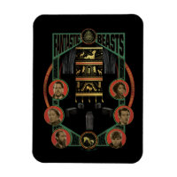 Fantastische Bestien Raum der Anforderung Grafik