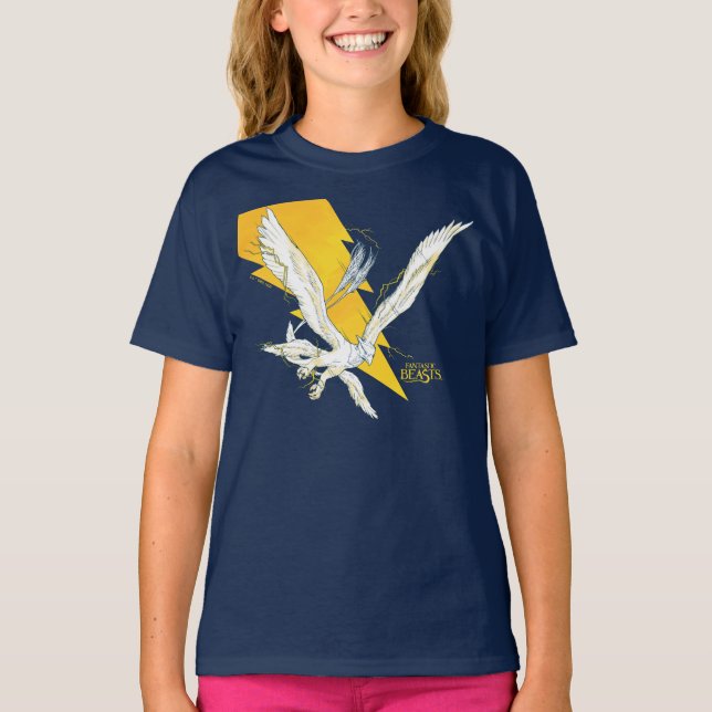Fantastische Bestien Thunderbird T-Shirt (Vorderseite)