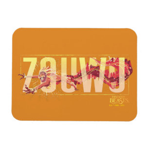 Fantastische Bestien Zouwu Magnet