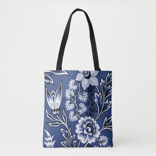 Fantastische Blumen (Blau) Fine Art (Vorderseite)