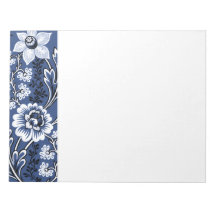 Fantastische Blumen (Blau) Fine Art
