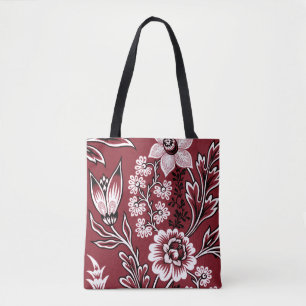 Fantastische Blumen (Marone) Fine Art