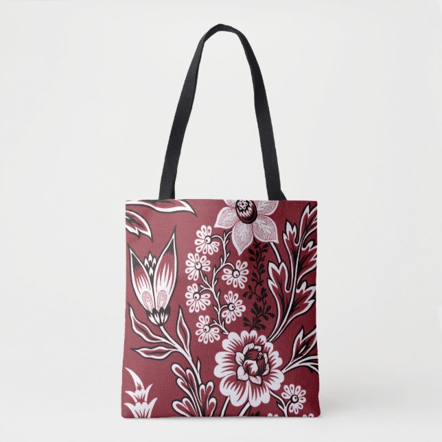 Fantastische Blumen (Marone) Fine Art (Vorderseite)