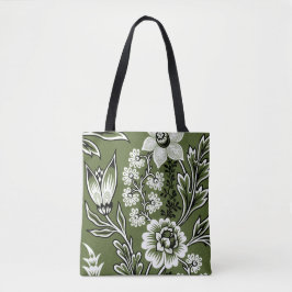 Fantastische Blumen (Moosgrün) Fine Art