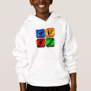 Fantastische BMX städtische Art Hoodie