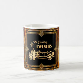 Fantastische Brüllenzwanziger jahre Kaffeetasse