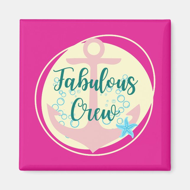 Fantastische Crew Magnet (Vorne)