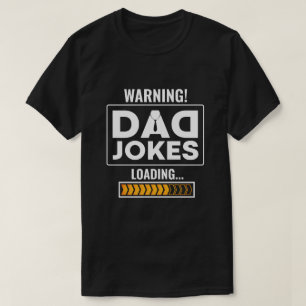 Fantastische Design-Warnung! Vater Joke Loading T-Shirt