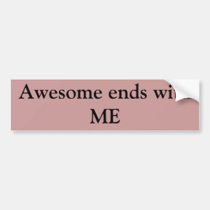 Fantastische Enden mit MIR Autoaufkleber