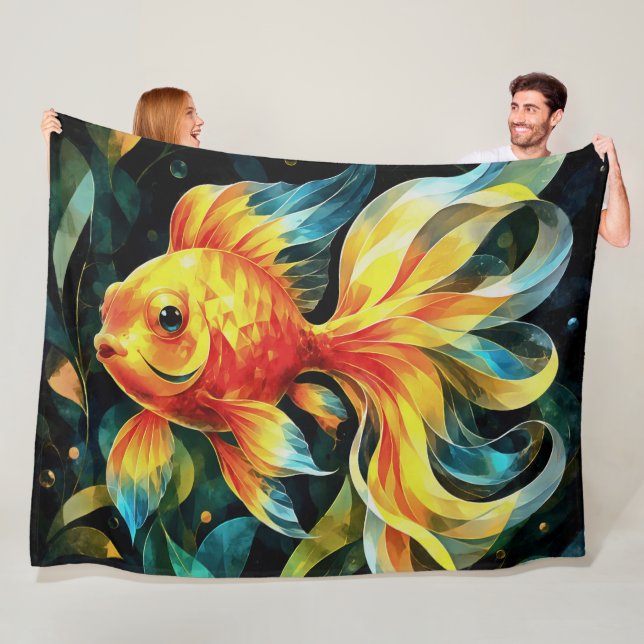 Fantastische Fantasie Fleecedecke (Beispiel)