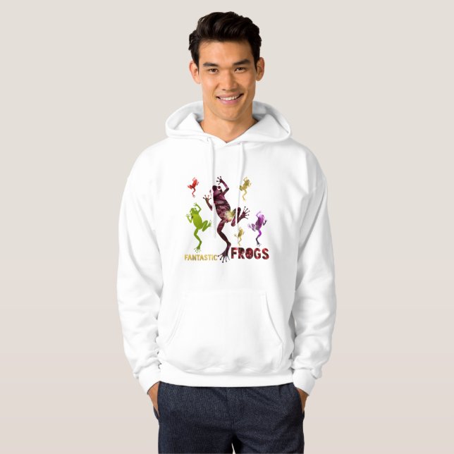 fantastische Frösche Hoodie (Vorne ganz)