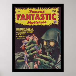 Fantastische Geheimnisse 46-12_Pulp Art Poster