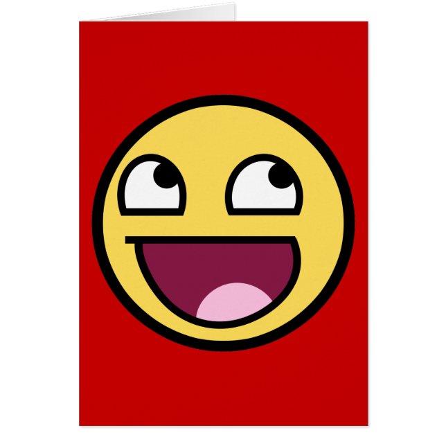 Fantastische Gesichts-Karte (Vorne)