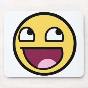 Fantastische Gesichts-Mausunterlage Mousepad