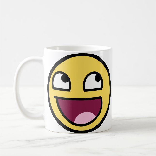 Fantastische Gesichts-Tasse Tasse (Links)