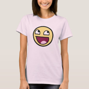 Fantastische Gesichtsmädchen T-Shirt