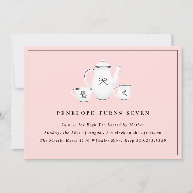 Fantastische Girls Hochzeit-Party Einladung (Vorderseite)