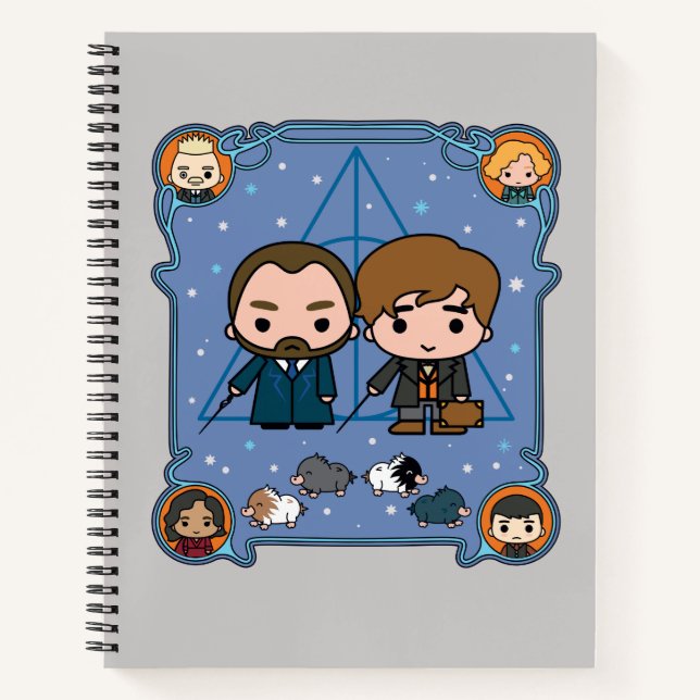 FANTASTISCHE KÄSTE: DIE VERBRECHEN VON GRINDELWALD NOTIZBUCH (Vorderseite)